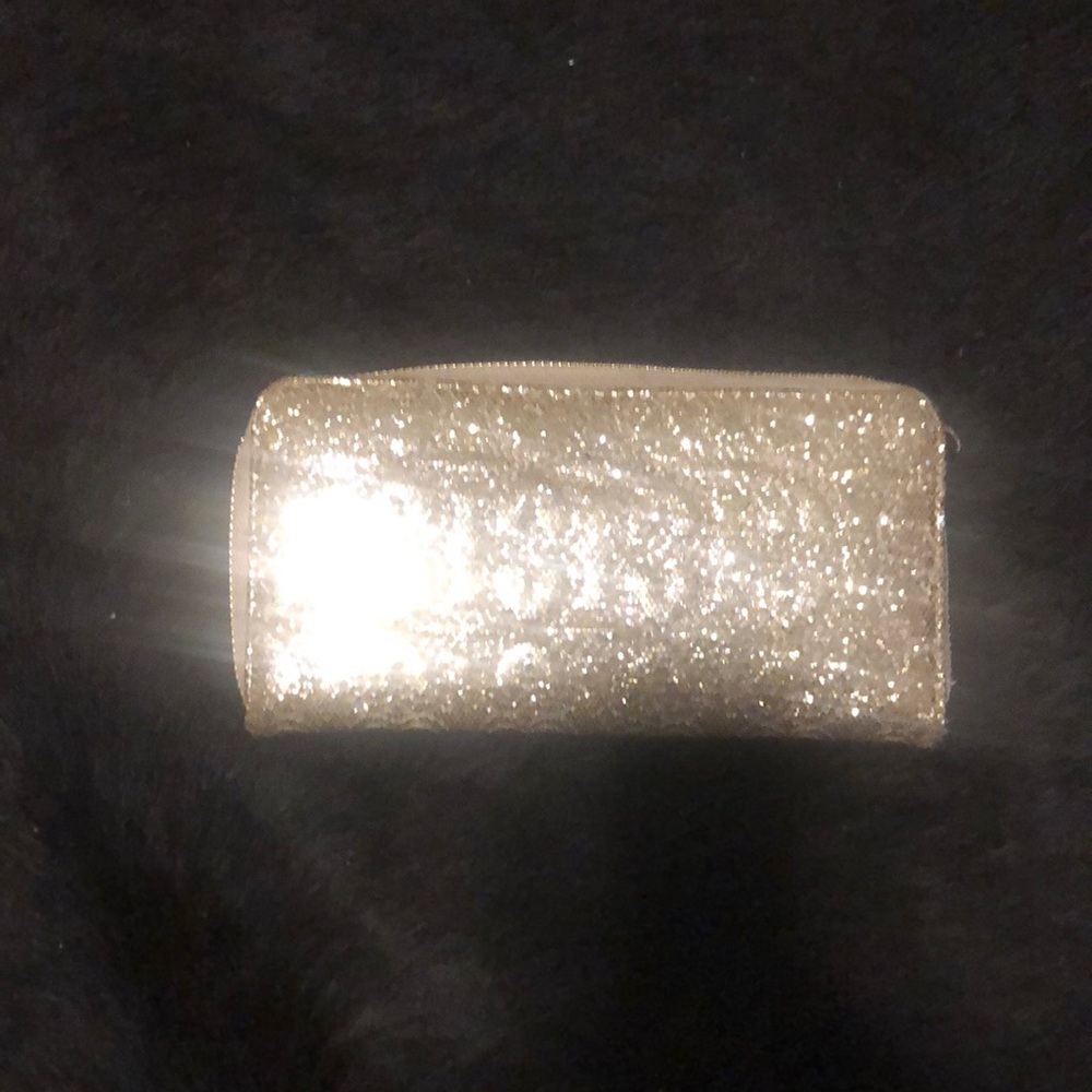 Deux Lux Gold Glitter Sparkle Wallet